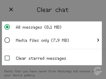 Cara Cepat Bersihkan Isi Chat WhatsApp 4