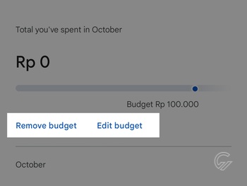 Cara Set Budget Google Play Store 5