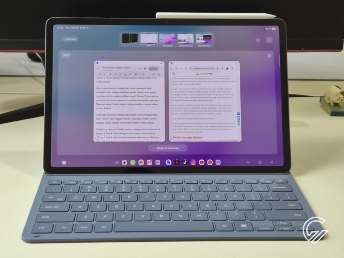 Fitur Workspace DeX di Galaxy Tab S12 Plus (1)