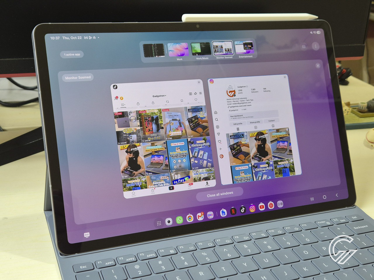 Fitur Workspace DeX di Galaxy Tab S12 Plus (3)