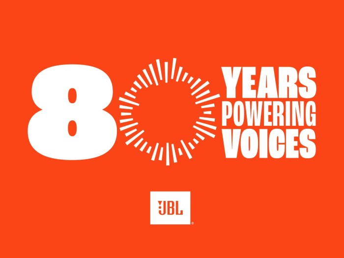 JBL Ulang Tahun ke-80