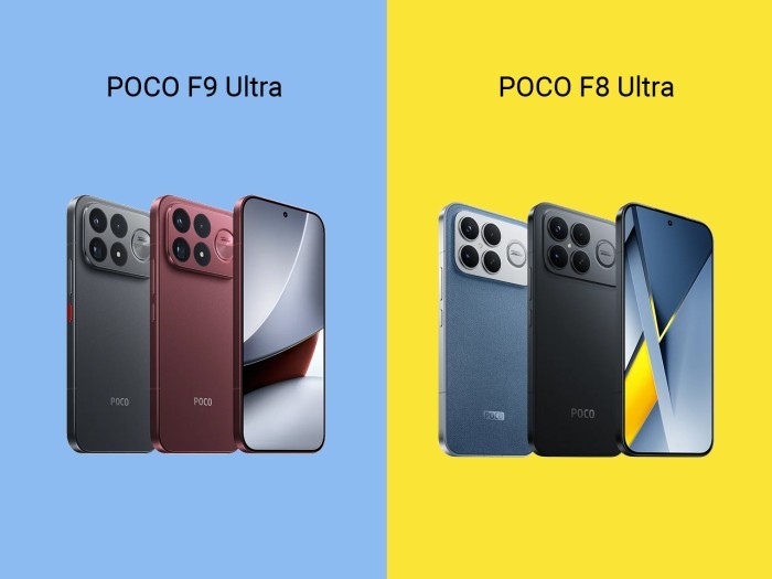 POCO F9 Ultra vs F8 Ultra