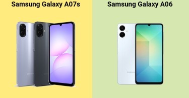 Samsung Galaxy A07s vs Samsung Galaxy A06